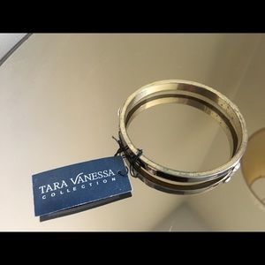 Black bangle bracelet